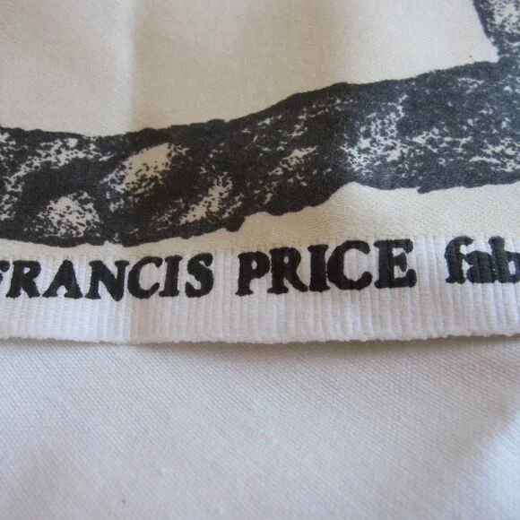 Vintage 1960s Francis Price MAYA Abstract Tribal MCM Upholster Fabric 3Y ENGLAND